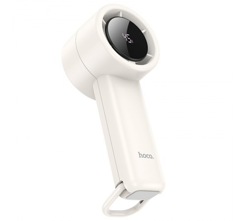 Портативний вентилятор Hoco HX63 Fashion high-speed handheld fan 2000 mAh White Портативний вентилятор Hoco HX63 Fashion high-speed handheld fan 2000 mAh White