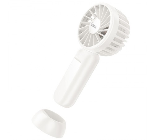 Портативний вентилятор Hoco HX60 Nimble portable handheld fan 1200 mAh White Портативний вентилятор Hoco HX60 Nimble portable handheld fan 1200 mAh White