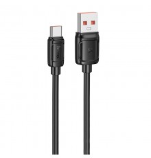 Дата кабель Hoco X115 Surpass USB to Type-C 100W (1m) Black