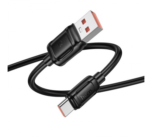 Дата кабель Hoco X115 Surpass USB to Type-C 100W (1m) Black Дата кабель Hoco X115 Surpass USB to Type-C 100W (1m) Black