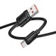 Дата кабель Hoco X115 Surpass USB to Type-C 100W (1m) Black