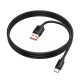 Дата кабель Hoco X115 Surpass USB to Type-C 100W (1m) Black