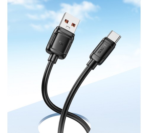 Дата кабель Hoco X115 Surpass USB to Type-C 100W (1m) Black Дата кабель Hoco X115 Surpass USB to Type-C 100W (1m) Black