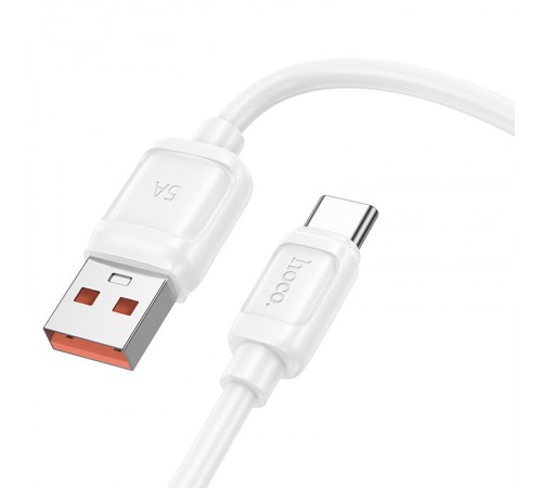 Дата кабель Hoco X115 Surpass USB to Type-C 100W (1m) White Дата кабель Hoco X115 Surpass USB to Type-C 100W (1m) White