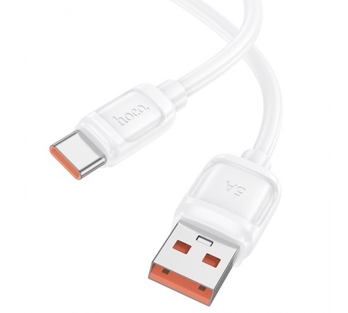 Дата кабель Hoco X115 Surpass USB to Type-C 100W (1m) White Дата кабель Hoco X115 Surpass USB to Type-C 100W (1m) White