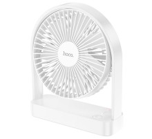 Настільний вентилятор Hoco HX65 ultra-thin desktop fan 2000 mAh White