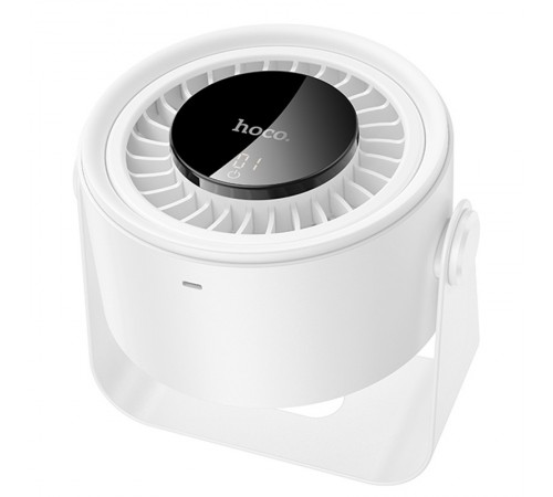 Настільний вентилятор Hoco HX66 desktop circulating fan 3000 mAh White Настільний вентилятор Hoco HX66 desktop circulating fan 3000 mAh White