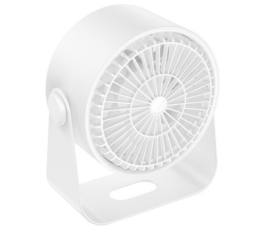 Настільний вентилятор Hoco HX66 desktop circulating fan 3000 mAh White Настільний вентилятор Hoco HX66 desktop circulating fan 3000 mAh White