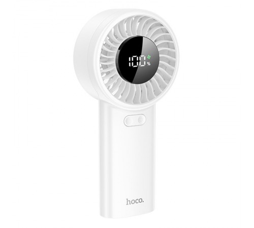 Портативний вентилятор Hoco HX62 Endless handheld fan 6000 mAh White Портативний вентилятор Hoco HX62 Endless handheld fan 6000 mAh White