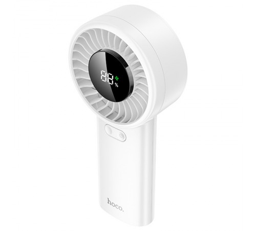Портативний вентилятор Hoco HX62 Endless handheld fan 6000 mAh White Портативний вентилятор Hoco HX62 Endless handheld fan 6000 mAh White