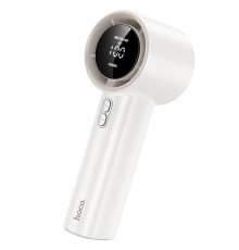 Портативний вентилятор Hoco HX64 Hurricane high speed handheld fan 3600 mAh White