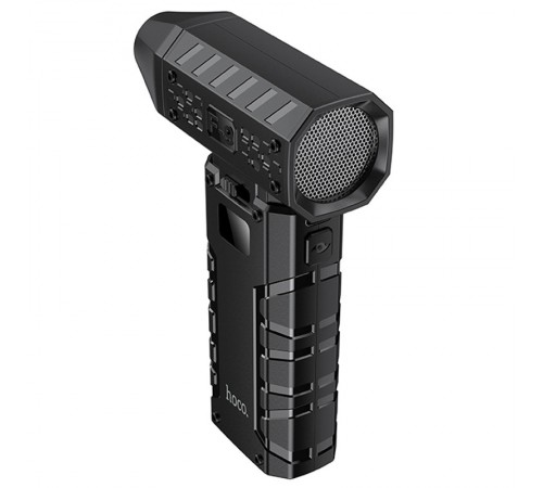 Портативний турбовентилятор Hoco HX67 Force fan Black Портативний турбовентилятор Hoco HX67 Force fan Black