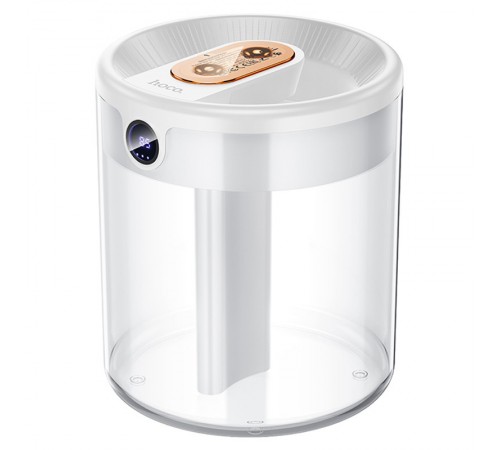 Зволожувач повітря Hoco HX31 Dual spray humidifier with digital display White Зволожувач повітря Hoco HX31 Dual spray humidifier with digital display White