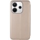 Шкіряний чохол-книжка Classy для Xiaomi Redmi Note 14 4G (Europe version) Золотий