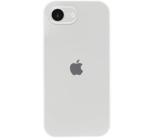 Чохол Silicone Case Full Camera Protective (AA) для Apple iPhone 16e (6.1") Білий / White