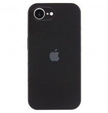 Чохол Silicone Case Full Camera Protective (AA) для Apple iPhone 16e (6.1") Чорний / Black