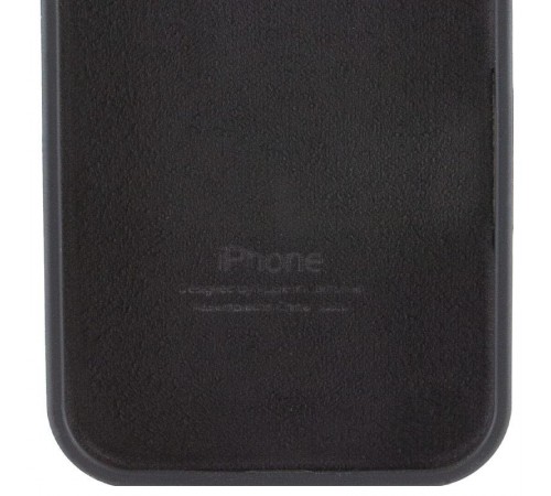 Чохол Silicone Case Full Camera Protective (AA) для Apple iPhone 16e (6.1") Чорний / Black