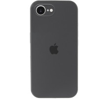 Чохол Silicone Case Full Camera Protective (AA) для Apple iPhone 16e (6.1") Сірий / Dark Gray