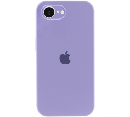 Чохол Silicone Case Full Camera Protective (AA) для Apple iPhone 16e (6.1") Бузковий / Dasheen