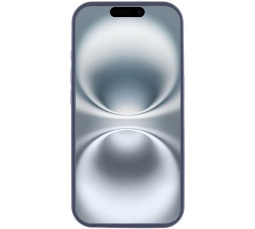 Чохол Silicone Case Full Camera Protective (AA) для Apple iPhone 16e (6.1") Темно-синій / Midnight blue