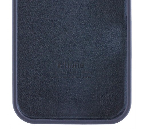 Чохол Silicone Case Full Camera Protective (AA) для Apple iPhone 16e (6.1") Темно-синій / Midnight blue
