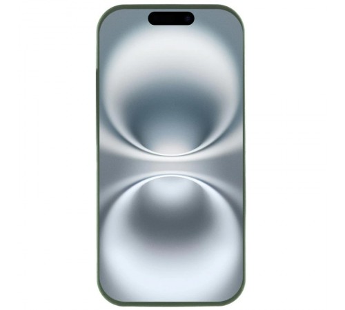 Чохол Silicone Case Full Camera Protective (AA) для Apple iPhone 16e (6.1") Зелений / Cyprus Green