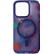 Чохол TPU+PC Flush with MagSafe для Apple iPhone 16 Pro (6.3") Dark purple