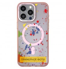 Чохол TPU+PC Flush with MagSafe для Apple iPhone 16e (6.1") Baby pink