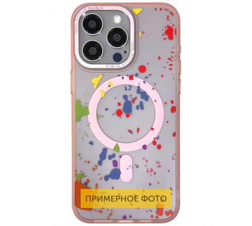 Чохол TPU+PC Flush with MagSafe для Samsung Galaxy S24 FE Baby pink Чохол TPU+PC Flush with MagSafe для Samsung Galaxy S24 FE Baby pink