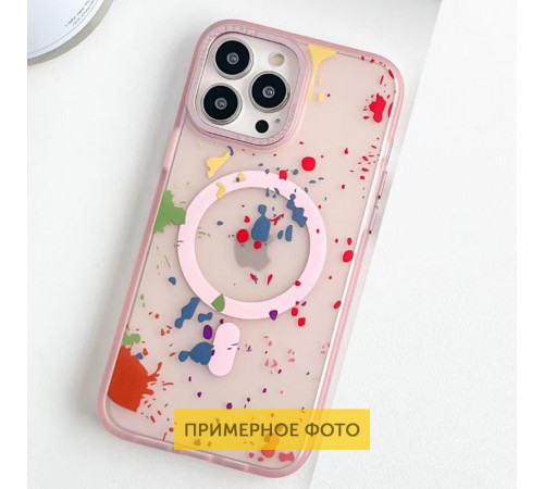 Чохол TPU+PC Flush with MagSafe для Samsung Galaxy S24 FE Baby pink Чохол TPU+PC Flush with MagSafe для Samsung Galaxy S24 FE Baby pink