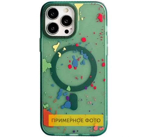 Чохол TPU+PC Flush with MagSafe для Samsung Galaxy S24 FE Dark green Чохол TPU+PC Flush with MagSafe для Samsung Galaxy S24 FE Dark green