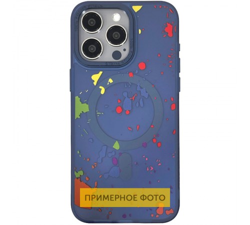 Чохол TPU+PC Flush with MagSafe для Samsung Galaxy S24 Ultra Dark blue Чохол TPU+PC Flush with MagSafe для Samsung Galaxy S24 Ultra Dark blue