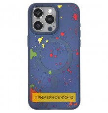 Чохол TPU+PC Flush with MagSafe для Samsung Galaxy S24+ / S25+ Dark blue