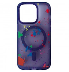 Чохол TPU+PC Flush with MagSafe для Samsung Galaxy S24+ / S25+ Dark purple