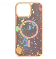 Чохол TPU+PC Flush with MagSafe для Samsung Galaxy S24+ / S25+ Desert gold