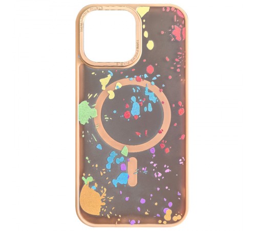Чохол TPU+PC Flush with MagSafe для Samsung Galaxy S24+ / S25+ Desert gold