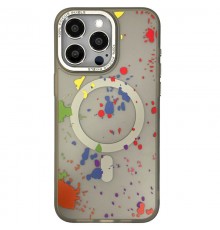 Чохол TPU+PC Flush with MagSafe для Samsung Galaxy S24+ / S25+ Titanium grey