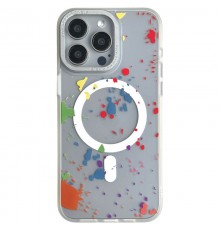 Чохол TPU+PC Flush with MagSafe для Samsung Galaxy S24+ / S25+ White