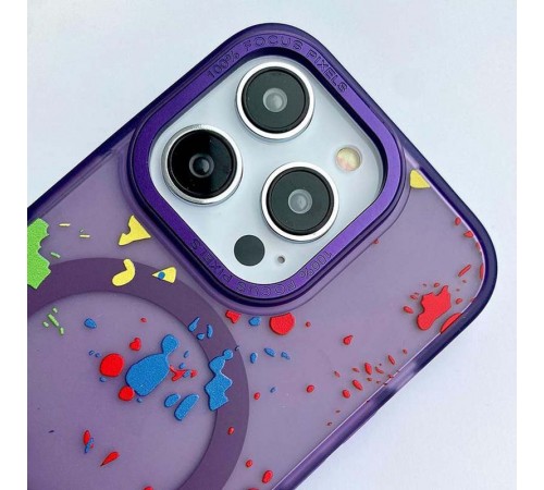 Чохол TPU+PC Flush with MagSafe для Samsung Galaxy S25 Ultra Dark purple Чохол TPU+PC Flush with MagSafe для Samsung Galaxy S25 Ultra Dark purple