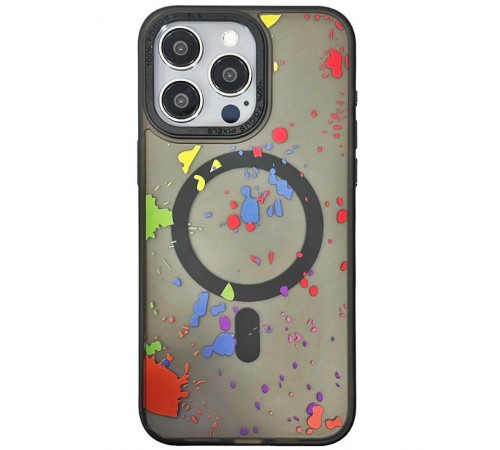 Чохол TPU+PC Flush with MagSafe для Samsung Galaxy S25 Ultra Titanium black Чохол TPU+PC Flush with MagSafe для Samsung Galaxy S25 Ultra Titanium black