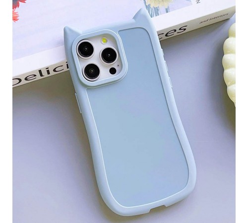 Чохол TPU GETMAN Cat with straps для Apple iPhone 15 Pro Max (6.7") Blue Чохол TPU GETMAN Cat with straps для Apple iPhone 15 Pro Max (6.7") Blue