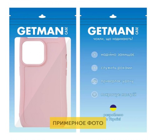 Чохол TPU GETMAN Cat with straps для Apple iPhone 16 Plus (6.7") Pink Чохол TPU GETMAN Cat with straps для Apple iPhone 16 Plus (6.7") Pink