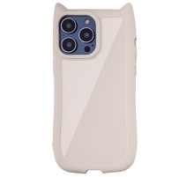 Чохол TPU Cat для Apple iPhone 15 Pro (6.1") Antique White