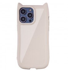 Чохол TPU Cat для Apple iPhone 16 Pro (6.3") Antique White
