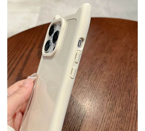 Чохол TPU Cat для Apple iPhone 16 Pro (6.3") Antique White Чохол TPU Cat для Apple iPhone 16 Pro (6.3") Antique White