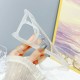 Чохол TPU Cat для Apple iPhone 16 Pro (6.3") Transparent
