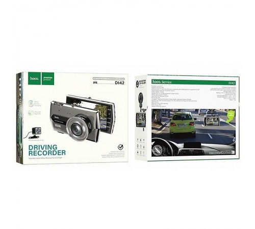 Відеореєстратор Hoco DI42 Digital display (with rear camera) Відеореєстратор Hoco DI42 Digital display (with rear camera)