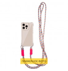 Чохол TPU CrossBody with straps для Apple iPhone 13 (6.1") Antique White