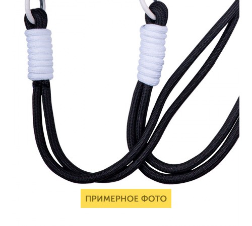 Чохол TPU CrossBody with straps для Apple iPhone 13 (6.1") Black Чохол TPU CrossBody with straps для Apple iPhone 13 (6.1") Black