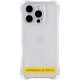 Чохол TPU CrossBody with straps для Apple iPhone 13 (6.1") Transparent